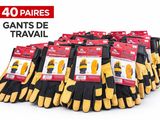 lot de 40 paires de chaussures de travail pour enfants