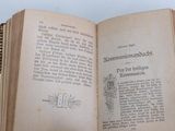 an open book that is sitting on a table