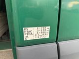 a close up of a parking meter on the side of the road