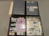 a lot of different stamps on a binder