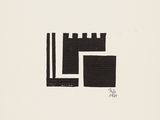 an image of a black and white drawing of a square and a rectangle