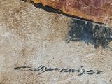 an image of a close up of a painting of a person on a skateboard