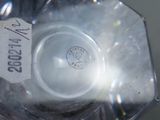 a close up view of a glass jar with a label on it