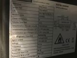 a close up of a label on a machine