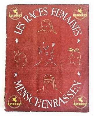 BELGIQUE – « Les Races Humaines » / Album du chocolat JACQUE…