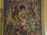 un vieux livre avec l'image d'une femme