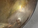 a large metal pan with a lot of food inside of it
