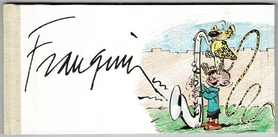an image of a drawing of a man on a rope with a dog