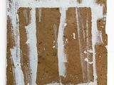 a picture of a piece of paper with white paint on it