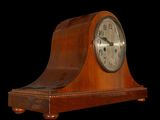 a clock that is sitting on top of a table
