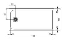 Receveur de douche extra-plat modèle ULTRA FLAT S STRAY Idea… (photo 4)