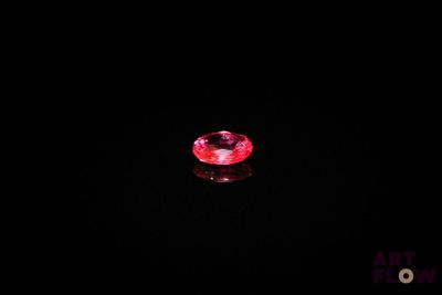 a pink diamond in the dark