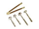 a group of tools that are sitting on top of a white surface