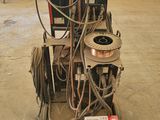 the machine is sitting in the warehouse ready to be sold