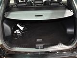 a trunk of a car with the back seats folded down