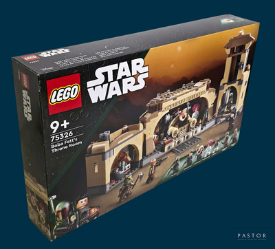 une boîte contenant un ensemble Lego Star Wars
