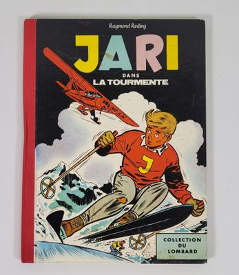 la couverture d'une bande dessinée sur laquelle figure un homme à skis