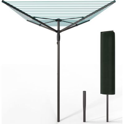 a close up of a clothes dryer on a clothes line