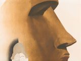 an image of a poster for a museum of ethnography in trocadero paris