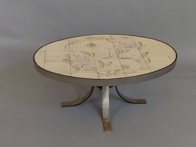 une image représentant une table ornée d'un motif en carreaux