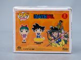 dragon ball pop vinyl figures are in a box on a table