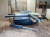 a picture of a table saw in a room