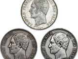 trois pièces d'argent de l'Empire britannique