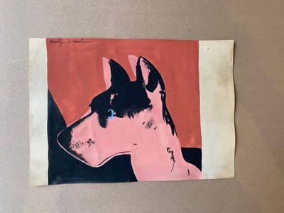 Andy Warhol (1927-1987) Sans-titre, circa 1987
