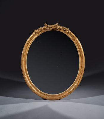 a gold frame with a black background and a white background