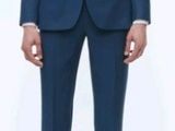 a picture of a man in a blue suit and tie