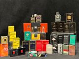 a lot of different types of cigarettes on the table