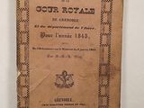 an old book with a picture of a horse on it