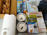 many items that are sitting on the table together