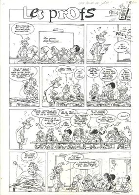 PICA né en 1953. Les profs. T2, Lotos et colles.