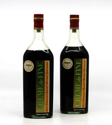 deux bouteilles d'huile d'olive posées l'une à côté de l'autre sur une surface blanche