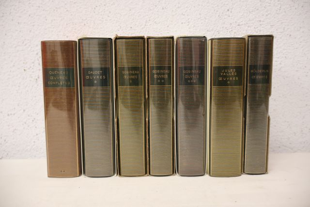 Lot de Pléiade : GOBINEAU : Œuvres 3 vol. sous emboitage. QUENEAU...