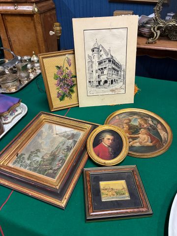Lot de cadres reproduction