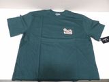 nike air jordan tee shirt size medium green
