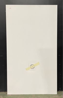an image of a picture of a white square with a yellow rectangle on it
