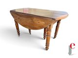 an image of a wooden table with a glass top on a white background