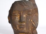 une image représentant une sculpture du visage d'une femme