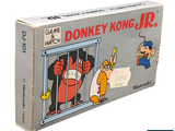 une boîte sur laquelle figure un jeu et un dessin animé