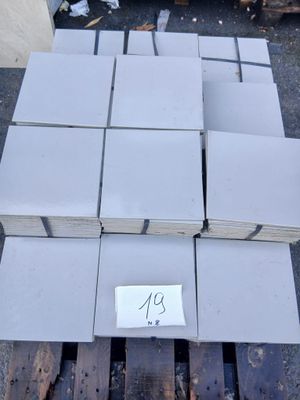 Lot de carrelage coloris blanc format 20x20 cm, pour une sur…