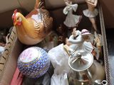 a box full of assorted items sitting on a table