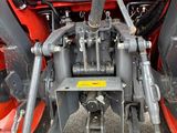 a close up view of the front end of a tractor
