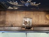 an overhead view of a metal box with a clock on it ' s side