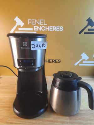 DH480// Cafetière ELECTROLUX inox, (test d'allumage effectué…