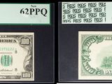 Trois types différents de billets de banque sont représentés sur un fond noir.