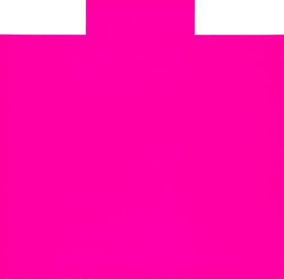 an image of a bright pink cross symbol on a white background