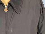 a close up of a man ' s jacket on a mannequin mannequin mannequin mannequin mannequin mannequin mannequin